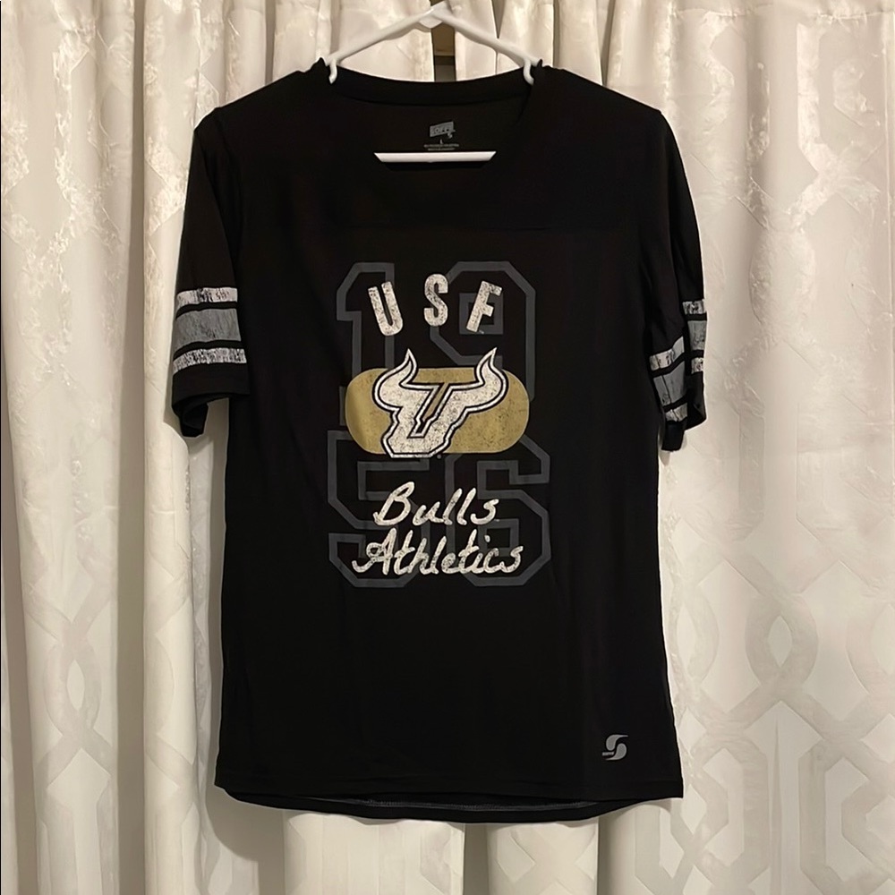 Soffe Black USF Bulls Tee